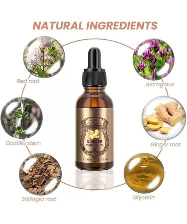 Premium Lymph Cleanse Herbal Detox Oil - Apolloostory Ginger Massage Oil for Relaxation & Stress Relief (1 Pc) | International Shipping Available - Buy Online on GoSupps.com