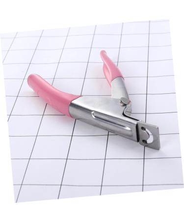 minkissy Fingernail Clipper False Nail Tip Clipper Nail Scissors Coffin Nail False Nails Nail Tool Nails Tools Nail Art Scissors Pedicure Tool False Nail Clipper Manicure Acrylic medium Rosy - Buy Online on GoSupps.com