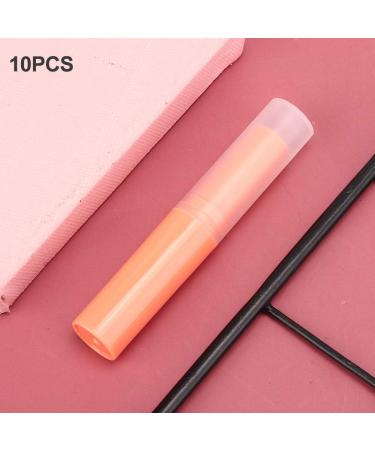 Colorful Lip Balm Tubes Easy to Dispense Perfect for Filling with Lipstick Lip Gloss Easy Operation Meet Different Demands (06# lipstick tube orange ) - Buy Online on GoSupps.com