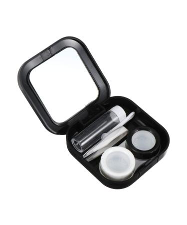 Magiclulu contact lens container storage set for contact lenses contact case travel eye contact case contacts eye contact holder contact case plastic travel colored contact lenses glasses