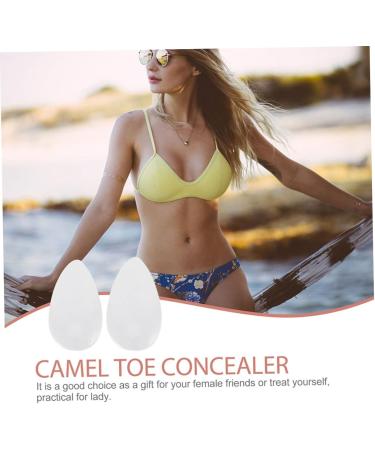 DOITOOL Women's Swimsuit Private Parts Protector Stickers - Set of 4 Waterproof Camel Toe Concealers - Buy Online on GoSupps.com