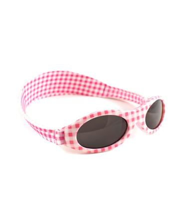 Baby Banz Adventure Sunglasses Pink Check 2-5 Years