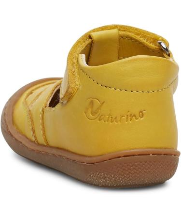 Naturino WAD-Leather Closed-Toe Shoes | 8.5 UK Child | Yellow - Buy Online on GoSupps.com