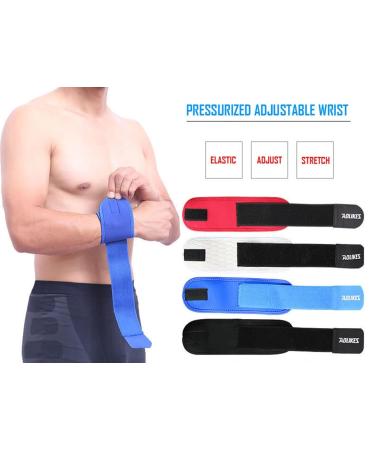 Buy KeuLEn 2 Pack Wrist Brace - Adjustable Compression Wraps for Fitness Tendonitis Carpal Tunnel & Arthritis Pain Relief (Black/Gray) - International Shipping Available - Buy Online on GoSupps.com