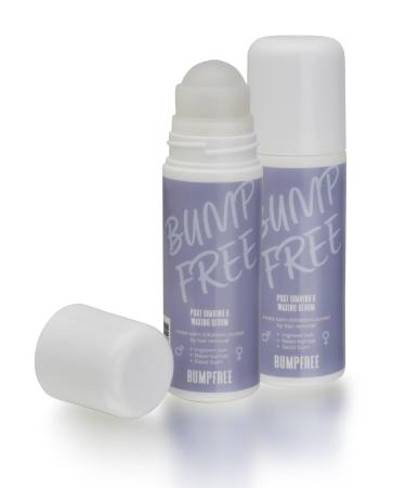 BumpFree Post-Shave Duo - After Shave Treatment for Men & Women - Soothing Kit for Shaving Buttons Razor Burns and Ingrown Hair with BumpFree Serum 90ml and Xoothe Balm