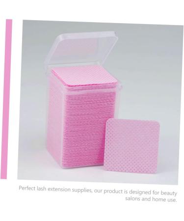 Beavorty 1600 Pcs Lint-Free Eyelash Extension Glue Wipes & Nail Remover Pads - Pure Cotton Anti-Clogging Pads for Salons - Buy Online on GoSupps.com