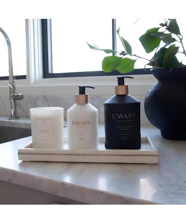 L'AVANT Collective Hand Lotion & Hand Soap Bundle Fresh Linen | High Performing Formula Luxurious Ingredients for Soft & Smooth Hands | 2 Glass Bottles Kitchen Accessories Home Decor Hostess Gifts - Buy Online on GoSupps.com