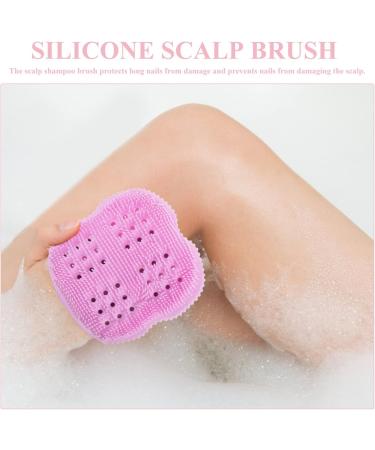 SOLUSTRE Silicone Body Scrubbing Pad | Shower Brush for Body & Face | Non-Scratch Kitchen Scrubber | Multipurpose Cleaning Tool - Buy Online on GoSupps.com