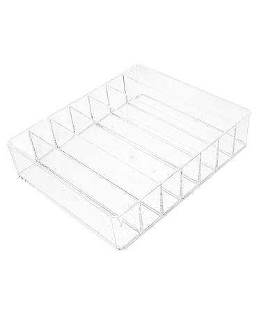 Beavorty 3pcs Storage Box Acrylic Eyeshadow Holder Lipstick Stand Eyeshadow Organizer Makeup Stand Blush