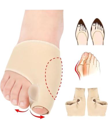 2023 Bunion Corrector Socks for Men & Women | Pain Relief & Support for Hallux Valgus | Silicone Gel Pad - 2 Pairs - Buy Online on GoSupps.com