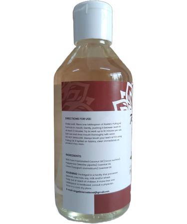 Coconut Pulling Oil | Natural Oralcare Mouthwash with Coconut Peppermint & Clove for Healthy Teeth & Gums (8 fl. oz.) - International Shipping - Buy Online on GoSupps.com
