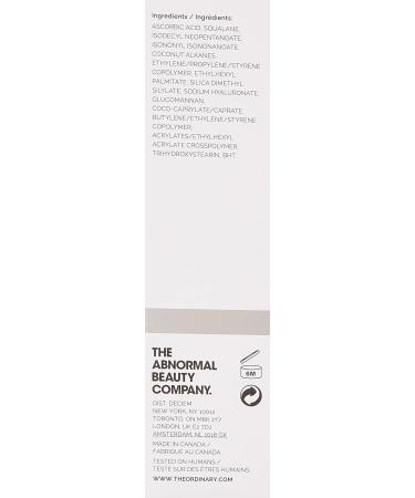 The Ordinary Vitamin C Suspension 23% + Ha Kugeln 2% 30 Ml (1St Pack) - Buy Online on GoSupps.com