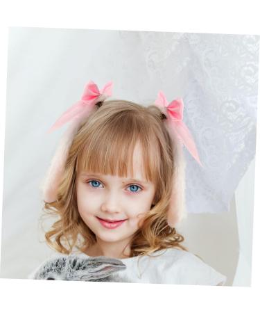 Beavorty 9 Pairs Plush Rabbit Ear Hair Clip Lop Ears Hair Clip Girls Bunny Plush Ears Clip easter bunny hair clip hair barrettes for women bunny hair clips Miss fabric bow tie fluffy - Buy Online on GoSupps.com