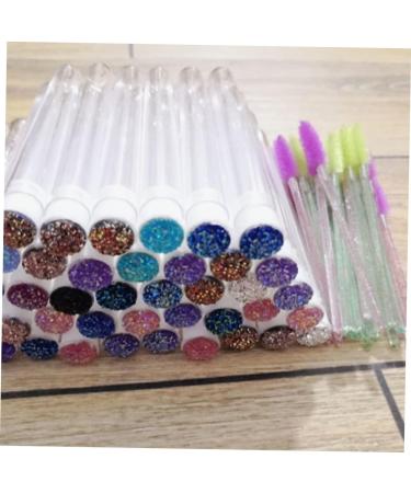 NOLITOY 20 Pcs Hollow with Drill False Eyelashes Mini Cosmetic Dispenser Small Eyelash Brush Woman Tube 11x1.2cmx2pcs Random Colorx2pcs - Buy Online on GoSupps.com