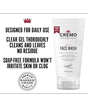 Cremo Daily Face Wash 5 fl oz | Gentle Cleanser for Refreshing Skin - Buy Online on GoSupps.com