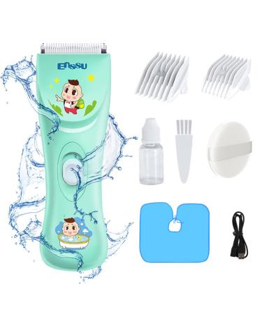 Baby Hair Clipper Set Quiet Electric Hair Trimmer Kit for Kids, Waterproof & USB Rechargeable Cordless Kids Haircut kit for Boys Toddler Without Vacuum Function