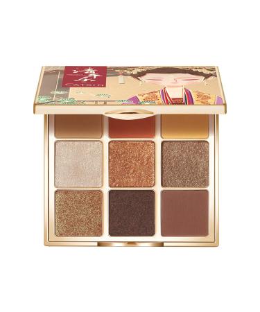 CATKIN 9 Colors Natural Eyeshadow Palette Glitter Matte Nude Eye Shadows Makeup High Pigmented Eyeshadow Kit 14.4 Grams (C09)