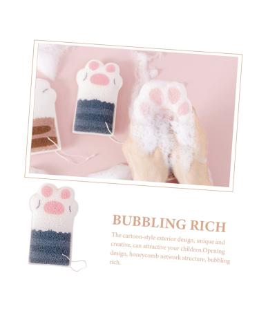 FOMIYES Bath Cotton Hair Washer Scrubber - Exfoliating Mitt for Shower and Spa - Buy Online on GoSupps.com