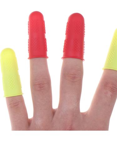 Buy TARVIT Finger Cots Set - 3pcs Non-Slip Heat & Cut Resistant Finger Protectors for Cooking - Blue Color - Buy Online on GoSupps.com