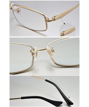 Shop Progressive Multifocal Outdoor Sunglasses for Men | Photochrome Titanium Frame | UV400 Protection | Aspherical Resin Lenses +2.25 - Buy Online on GoSupps.com