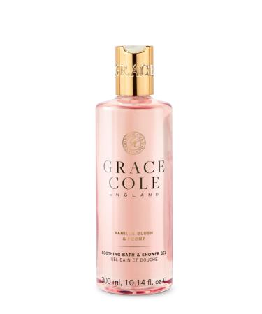 Grace Cole Vanilla Blush & Peony Bath & Shower Gel 1 x 300ml