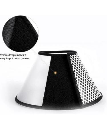 Adjustable Pet Cone Collar for Large Dogs | Lightweight Elizabethan Protective Collar (43.5-50CM) - Shop Now! - Buy Online on GoSupps.com