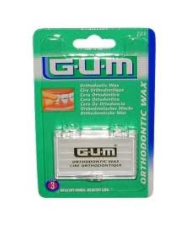 Buy GUM Ortho Orthodontic Wax - 1 Piece | Fast International Shipping | Perfect for Braces Care - Buy Online on GoSupps.com