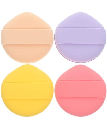 Beaupretty 4pcs Powder Puff Round Makeup Sponges Make up Sponges for Face Make up Sponges for Foundation Powder Applicator Make up for Face Sponge Blender Dedicated