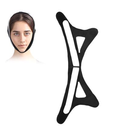 V-line facial slimming mask chin lens sagging skin double chin reducer V-shaped contour lift facelift belt reusable anti-fold chin-up bandage for women