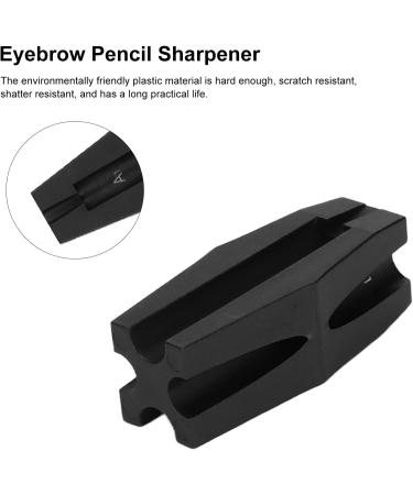 YOIM 4-In-1 Duckbill-Shape Eyebrow Pencil Sharpener - Black | Scratch Resistant, Safety Design for Wooden Eyebrow Pencils - Buy Online on GoSupps.com