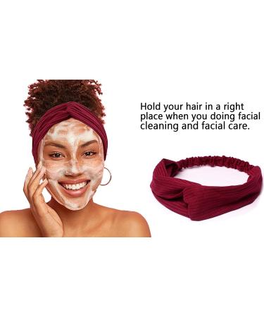 Ergonflow 10 Pack Boho Headbands for Women - Twisted, Criss Cross Head Wraps with Bows - Hair Accessories for Girls - Buy Online on GoSupps.com