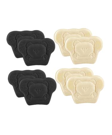 minkissy 4 Pairs High Heel Comfortable Heel Cushions Wear-Resistant Heel Liners Heel Cushion Inserts Wear-Resistant Heel Cushions Heel Pads for Shoes That are Too Big Shoe Heel Protectors Assorted Color 8.30X6.00X0.50CM