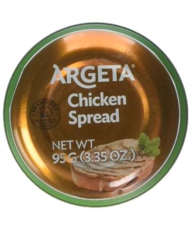 Argeta Pate Spread, Chicken, 3.35oz