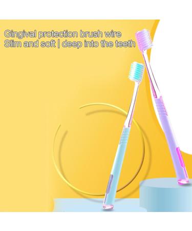 Gentle Toothbrush for Sensitive Teeth | Promotes Healthy Teeth & Fresh Breath | Ideal Travel Toothbrush - Buy Online on GoSupps.com