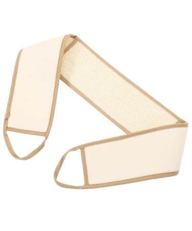 NOLITOY Egyptian Loofah Back Scrubbers Exfoliating Natural Loofah Back Scrubber for Shower Luffa Scrubber Beige