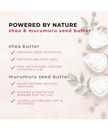 Honeybee Gardens Nectar Lip Mask with Murumuru Seed Butter Shea Butter Vegan Cruelty Free Gluten Free Moisturizing Hydrating - Buy Online on GoSupps.com