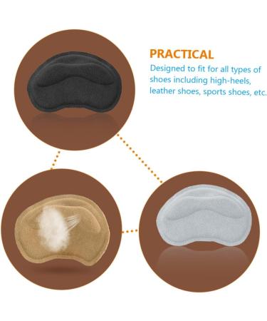 NOLITOY 12 Pairs Heel Stickers Soft Insoles for Women's High Heels Sneakers & Boots | Comfort & Support for All Footwear - Buy Online on GoSupps.com