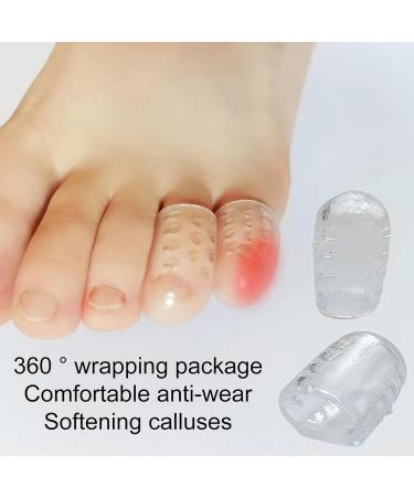 30 PCS Silicone Anti-Friction Toe Protectors - Pinky Toe Sleeves for Corns, Blisters, Ingrown Toenails - Buy Online on GoSupps.com