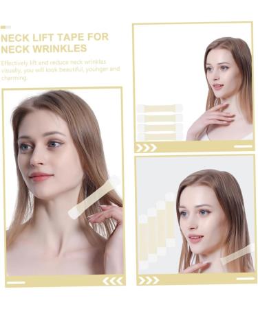 POPETPOP - Neck Sticker 8 Pcs Neck Lift Stickers Lifting Belt Anti-wrinkles Neck Patch Rubber Neck Care Tape Skin Swan Neck - Buy Online on GoSupps.com