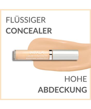 Impala Concealer N 2 | Smoothing Effect for Dark Circles Stains & Redness | 6 ml - International Shipping Available - Buy Online on GoSupps.com