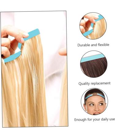 FRCOLOR 6 Sheets Double Sided Adhesive Hair Extension Lace Front Wig Tape Adhesive Hair Extension Tape Seamless Hair Extension Tape Hair Extension Tabs Hair Wig Tape Replace Hair Piece Pu - Buy Online on GoSupps.com