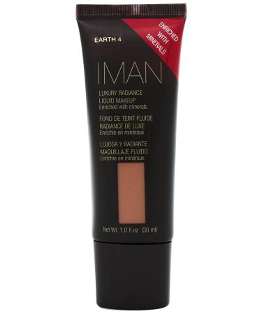 Iman Cosmetics Luxury Radiance Liquid Makeup Earth 4