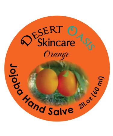 Orange Hand Salve with over 50% Jojoba Oil plus 2 Organic Orange Lip Balms with over 70% Jojoba Oil. 100% Natural. By Desert Oasis Skincare (1 fl oz/29 ml) - Buy Online on GoSupps.com