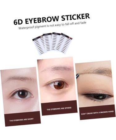 Beavorty 15 Pcs Eyebrow Stickers Instant Transfer Hair-like Eyebrows Stickers Cosmetic Semi-permanent 6d - Buy Online on GoSupps.com