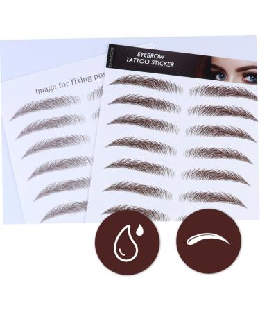 4pcs Eyebrow Stickers Waterproof Sticker Eyebrow Transfers Stickers Eyebrow Stencils Eyebrow Shape - Buy Online on GoSupps.com