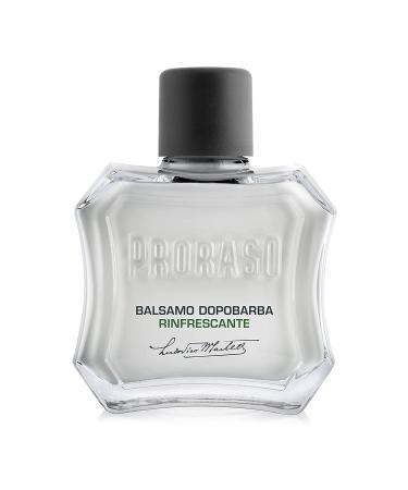 Proraso Men's After Shave Balm - 3.4 Fl Oz Refreshing Moisturizer with Menthol and Eucalyptus Oil - Buy Online on GoSupps.com