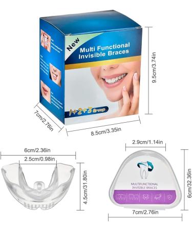 Protector Tooth Retainer for Smile Correction | 3 Stages Soft & Hard Dental Orthodontic Device - Buy Online on GoSupps.com