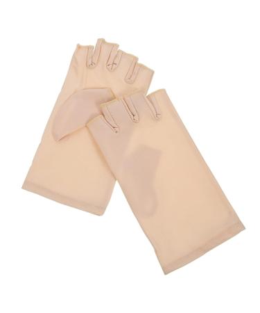 Beavorty 4 Pairs Nail Gloves Uv Gloves for Nails Uv Fingerless Gloves for Driving Uv Protectors Gloves Nail Light Nail Art Gloves Nail Lamp Nail Gel Manicure Light Spandex Miss - Buy Online on GoSupps.com