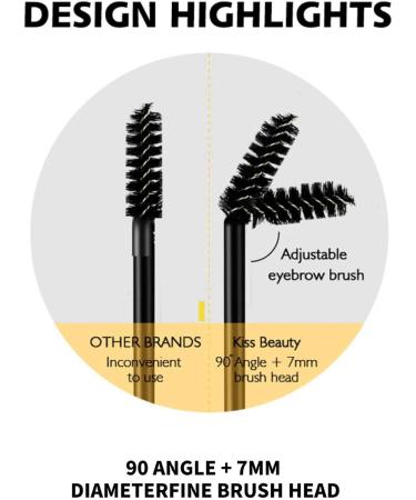 Eyebrow Gel for Eyebrows - 10ml Waterproof Eyebrow Lifting Gel with Brush | Long-Lasting Eyebrow Laminating Supplies - Buy Online on GoSupps.com