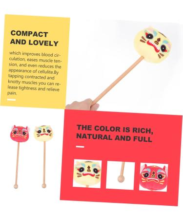 Wooden Zodiac Sign Massage Hammer & Lymphatic Tools - Full-Body Relief | International Shipping - Buy Online on GoSupps.com